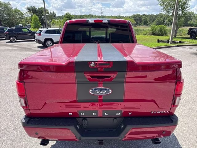 2020 Rapid Red Metallic Tinted Clearcoat Ford F-150 LARIAT Crew Cab Pickup 4X4 Truck