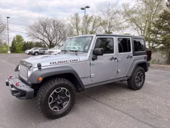 2016 Billet Silver Metallic Clearcoat Jeep Wrangler Unlimited Rubicon 4X4 SUV
