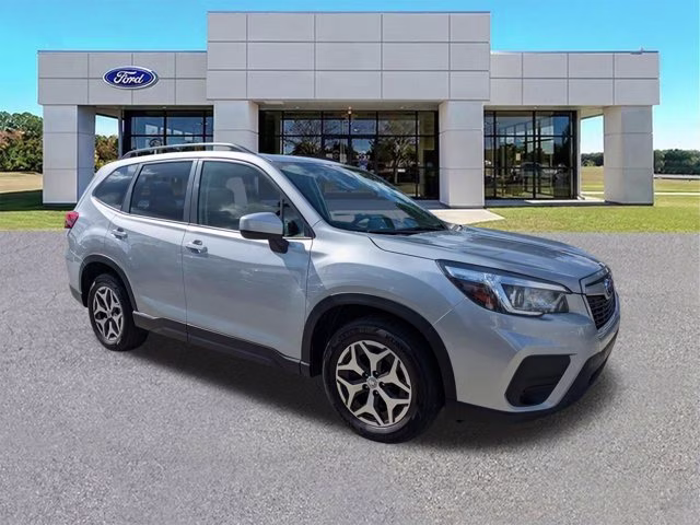 2019 Ice Silver Metallic Subaru Forester Premium AWD SUV