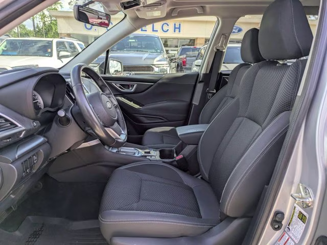 2019 Ice Silver Metallic Subaru Forester Premium AWD SUV