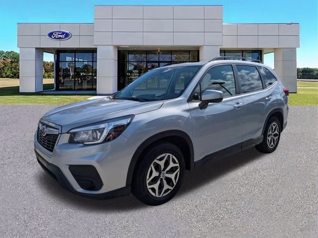 2019 Ice Silver Metallic Subaru Forester Premium AWD SUV