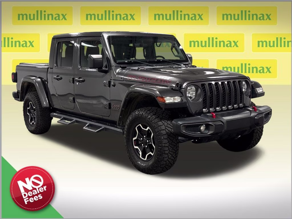 2021 Granite Crystal Metallic Clearcoat Jeep Gladiator Rubicon 4X4 Truck