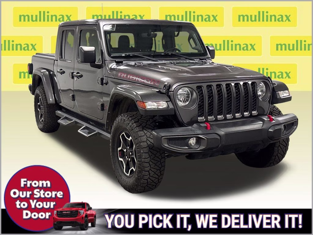 2021 Granite Crystal Metallic Clearcoat Jeep Gladiator Rubicon 4X4 Truck