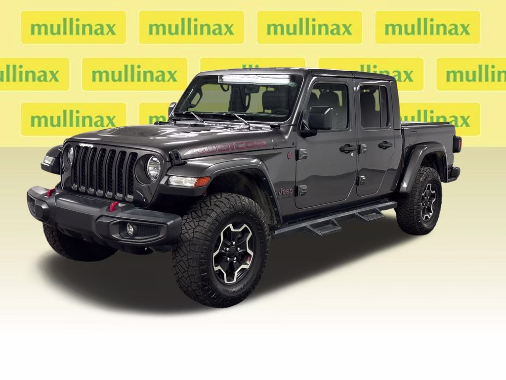 2021 Granite Crystal Metallic Clearcoat Jeep Gladiator Rubicon 4X4 Truck