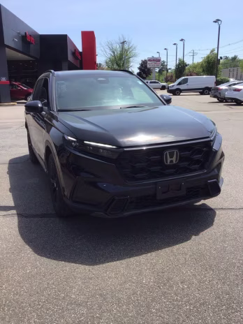 2024 Black Honda CR-V Hybrid Sport AWD SUV
