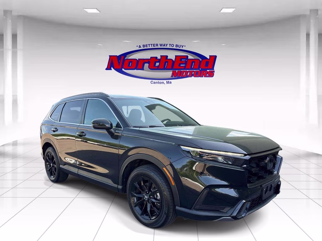 2024 Black Honda CR-V Hybrid Sport AWD SUV