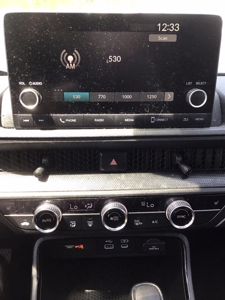 2024 Black Honda CR-V Hybrid Sport AWD SUV
