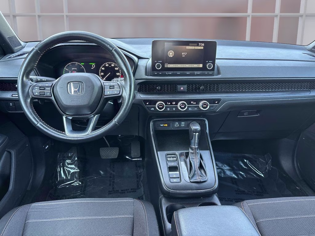 2024 Black Honda CR-V Hybrid Sport AWD SUV