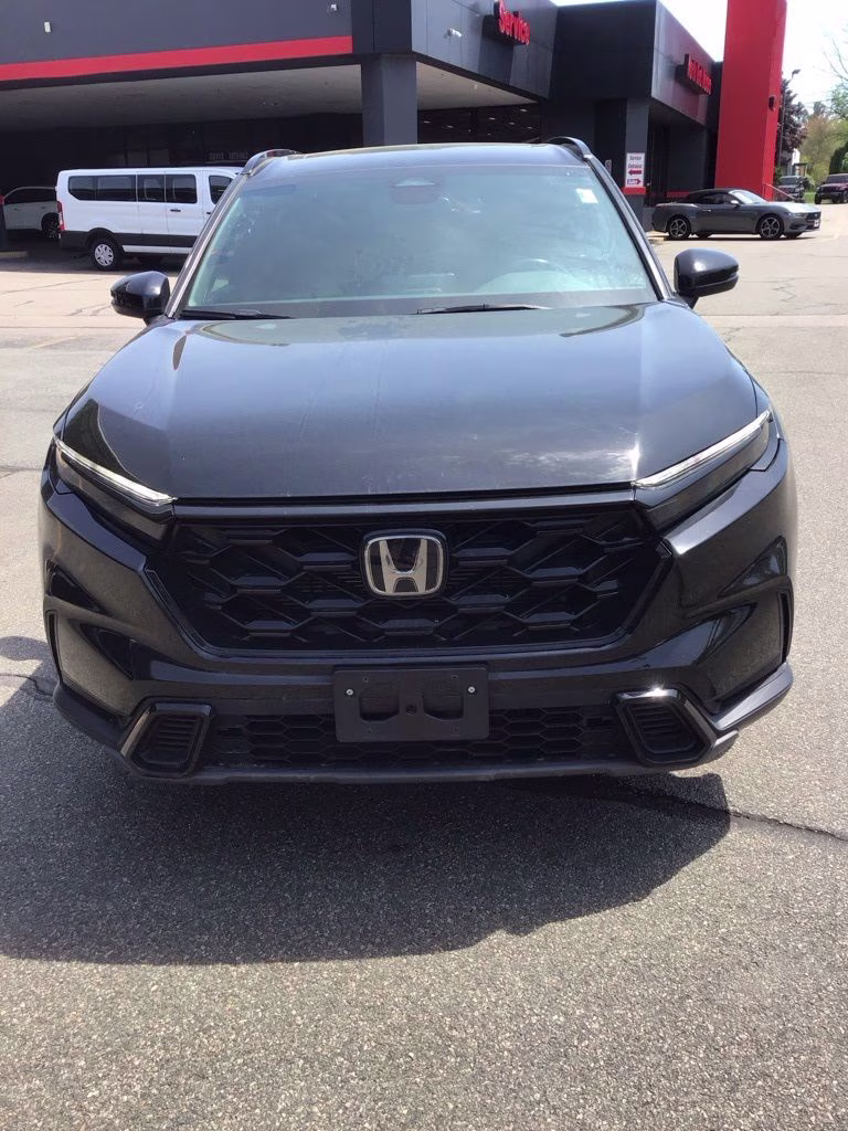 2024 Black Honda CR-V Hybrid Sport AWD SUV