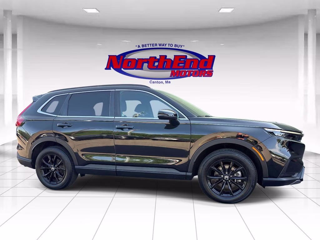 2024 Black Honda CR-V Hybrid Sport AWD SUV