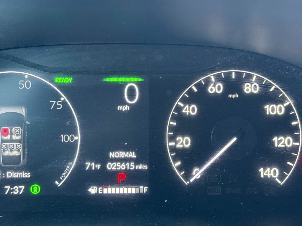 2024 Black Honda CR-V Hybrid Sport AWD SUV