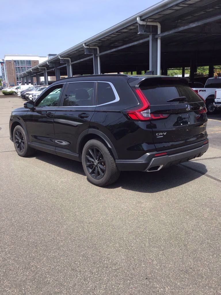 2024 Black Honda CR-V Hybrid Sport AWD SUV