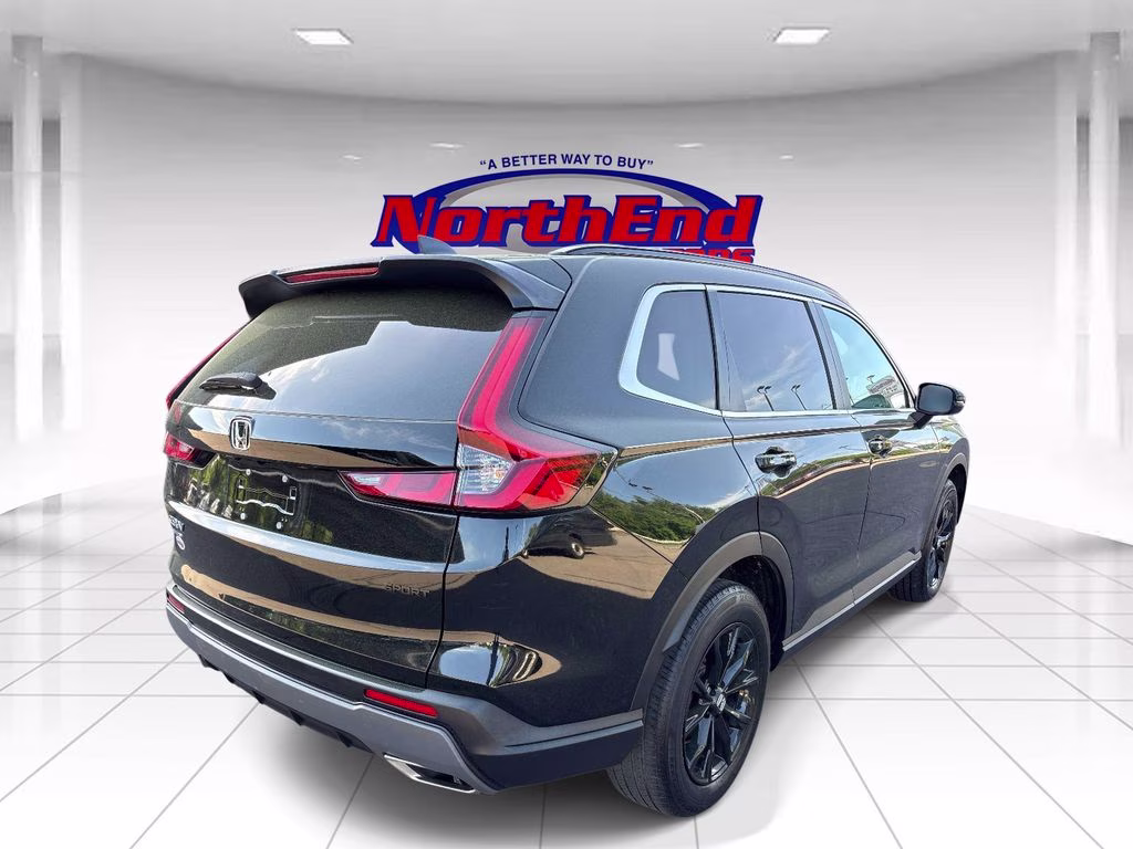 2024 Black Honda CR-V Hybrid Sport AWD SUV