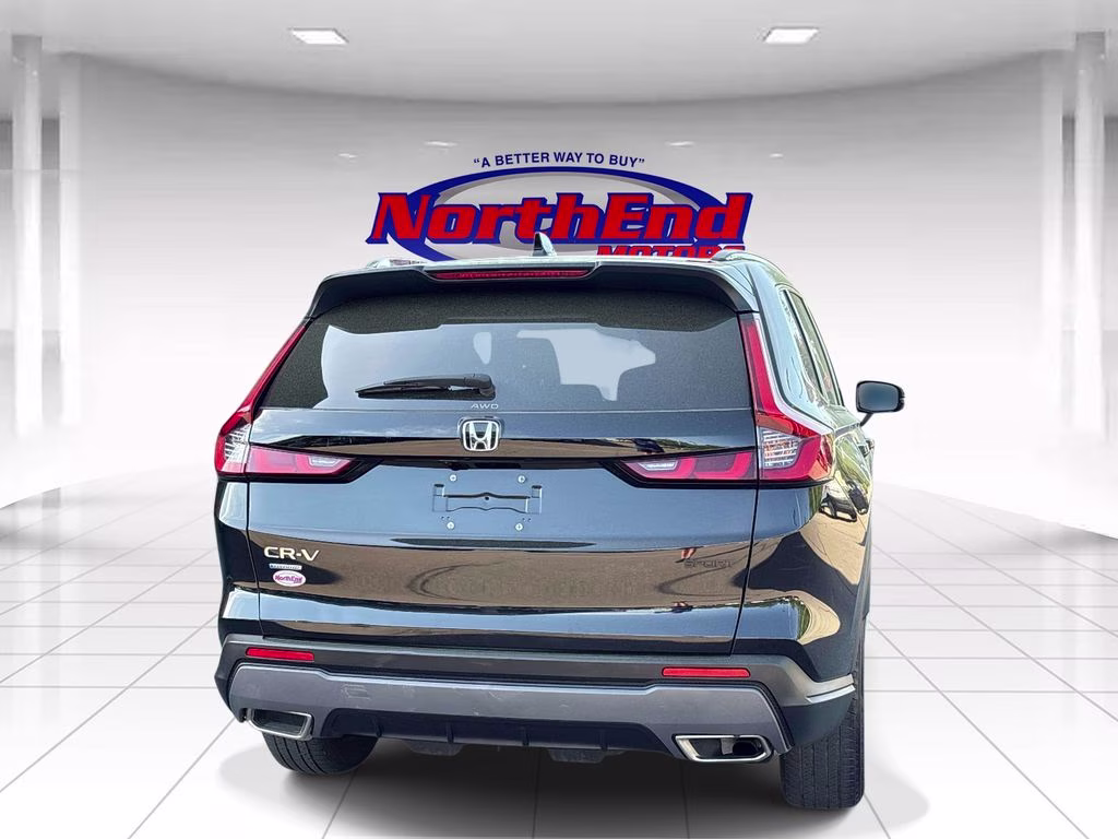 2024 Black Honda CR-V Hybrid Sport AWD SUV