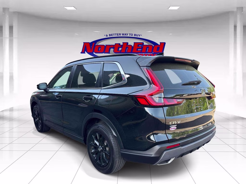 2024 Black Honda CR-V Hybrid Sport AWD SUV