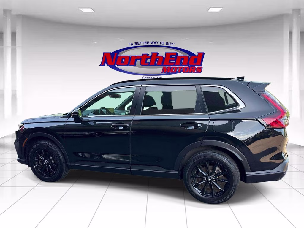 2024 Black Honda CR-V Hybrid Sport AWD SUV