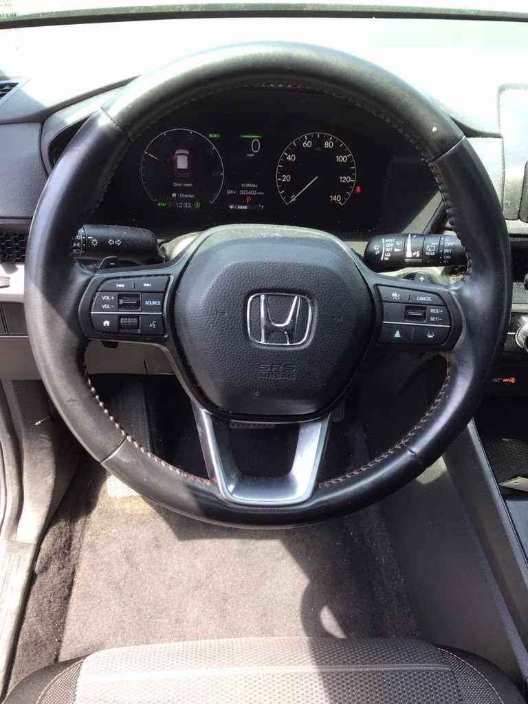 2024 Black Honda CR-V Hybrid Sport AWD SUV