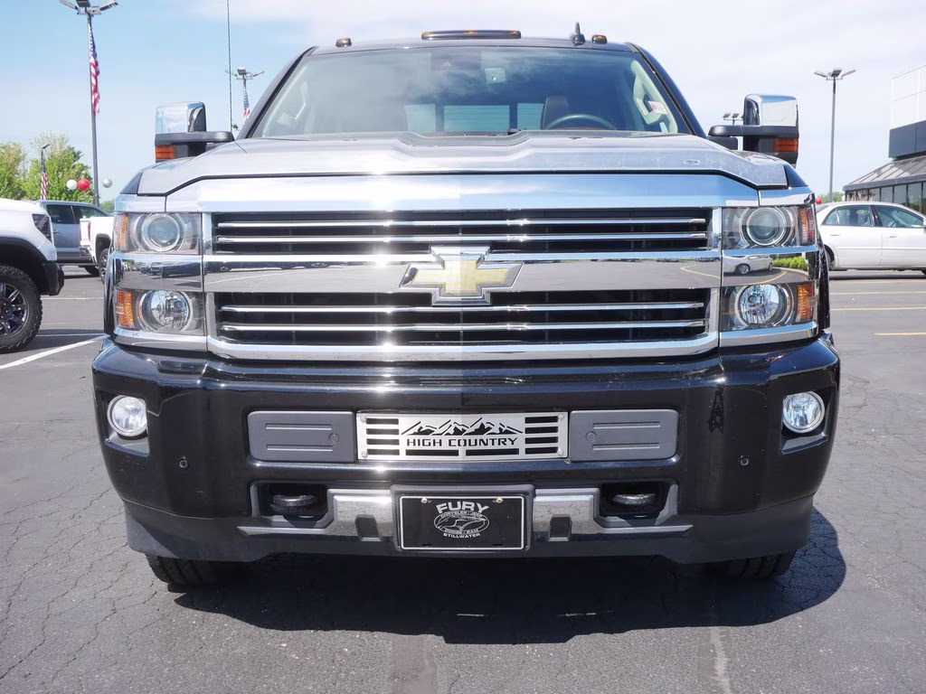 2016 Black Chevrolet Silverado 3500HD High Country 4X4 Truck