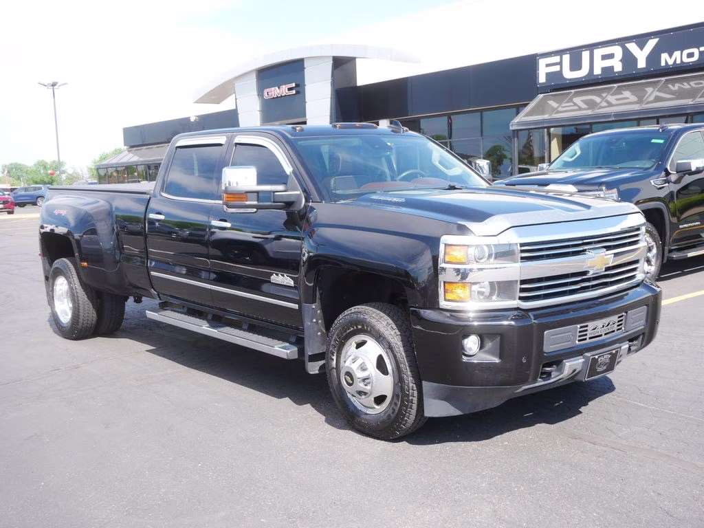2016 Black Chevrolet Silverado 3500HD High Country 4X4 Truck