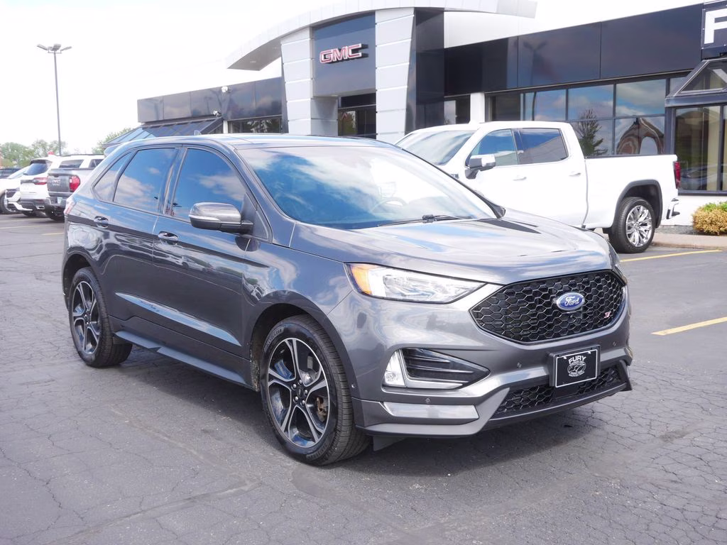 2019 Magnetic Metallic Ford Edge ST AWD SUV