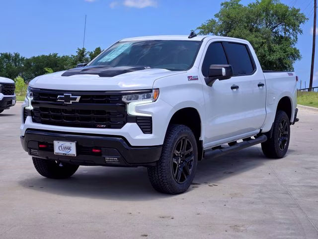 2026 Summit White Chevrolet Silverado 1500 LT Trail Boss 4X4 Truck