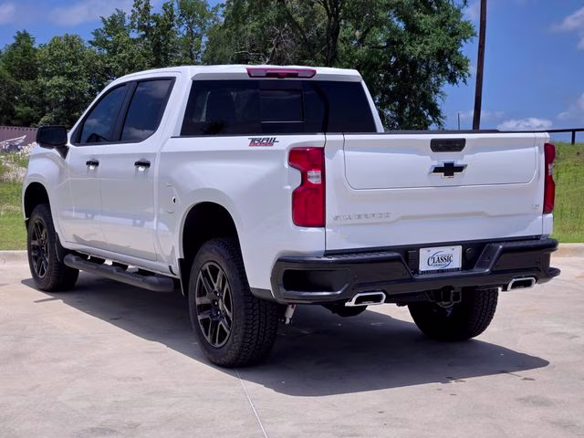 2026 Summit White Chevrolet Silverado 1500 LT Trail Boss 4X4 Truck