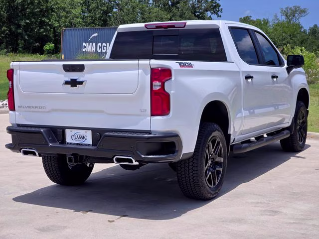 2026 Summit White Chevrolet Silverado 1500 LT Trail Boss 4X4 Truck