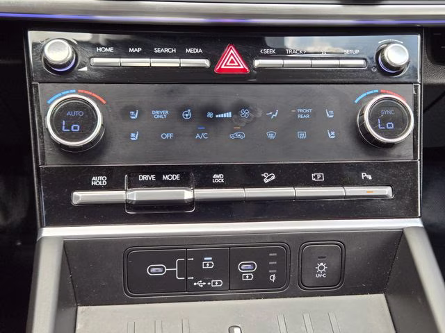 2025 Phantom Black Hyundai Santa Fe Hybrid Limited AWD SUV