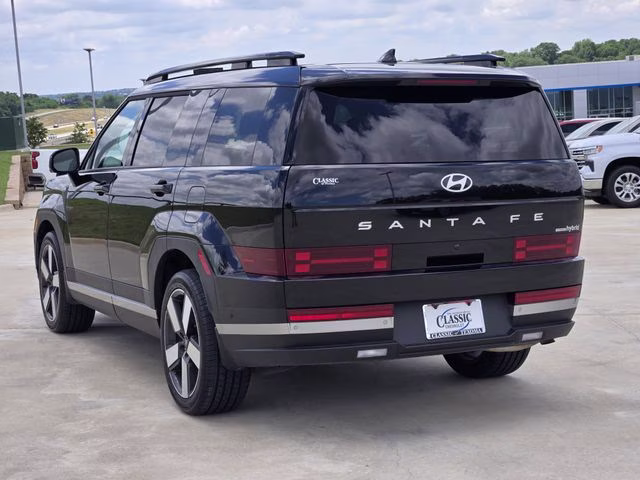 2025 Phantom Black Hyundai Santa Fe Hybrid Limited AWD SUV