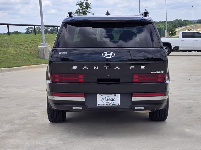 2025 Phantom Black Hyundai Santa Fe Hybrid Limited AWD SUV