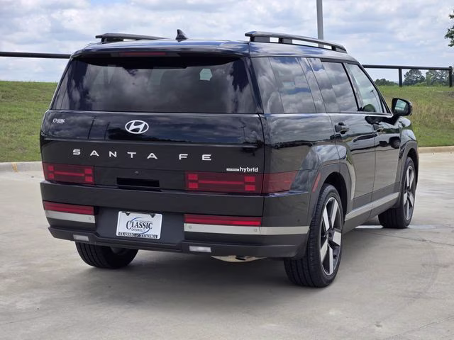 2025 Phantom Black Hyundai Santa Fe Hybrid Limited AWD SUV