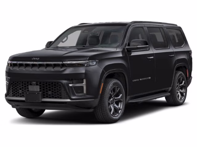 2026 High Gloss Black Jeep Grand Wagoneer Upland 4X4 SUV