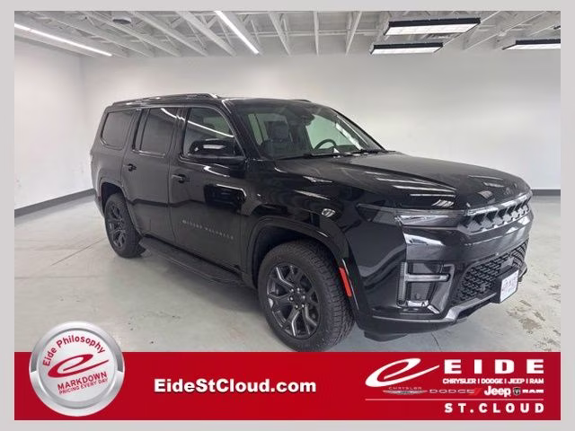 2026 High Gloss Black Jeep Grand Wagoneer Upland 4X4 SUV