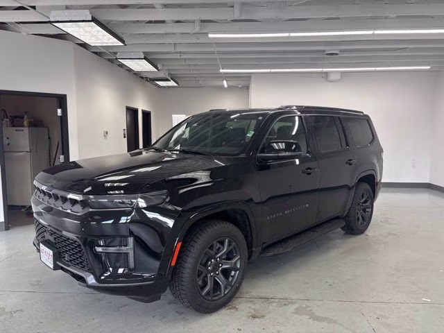 2026 High Gloss Black Jeep Grand Wagoneer Upland 4X4 SUV