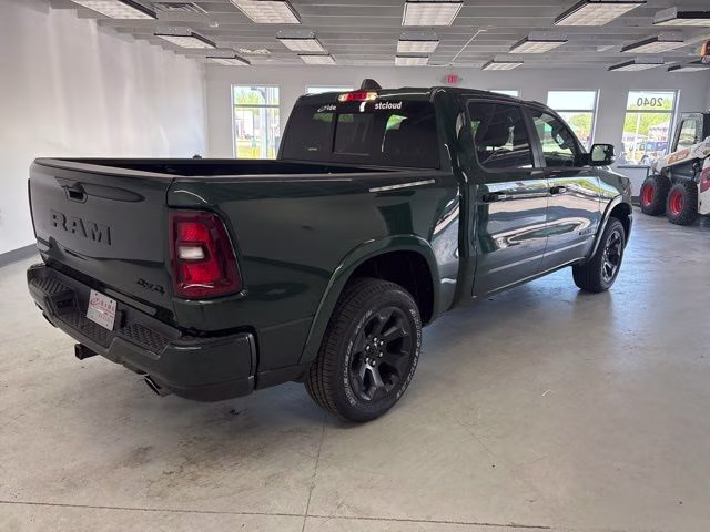 2026 Serrano Green Metallic Ram 1500 Big Horn Night Edition 4X4 Truck