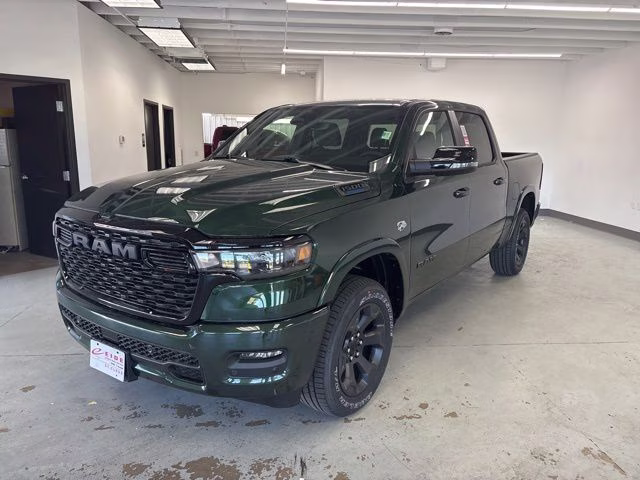 2026 Serrano Green Metallic Ram 1500 Big Horn Night Edition 4X4 Truck