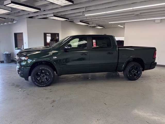 2026 Serrano Green Metallic Ram 1500 Big Horn Night Edition 4X4 Truck