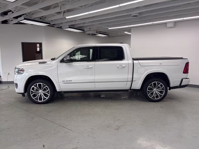 2026 Ivory White Tri-Coat Pearlcoat Ram 1500 Tungsten 4X4 Truck