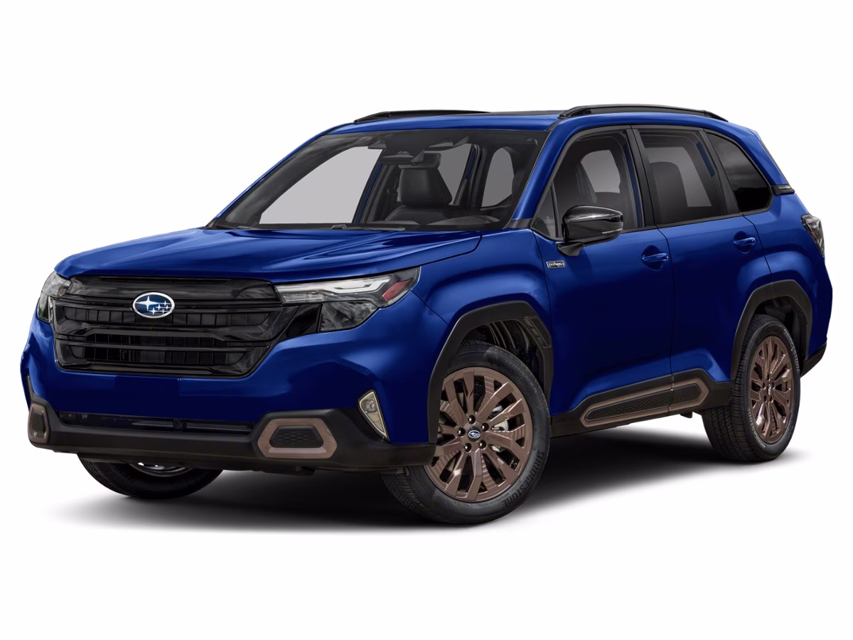 2026 Crystal Black Silica Subaru Forester Sport Hybrid AWD SUV
