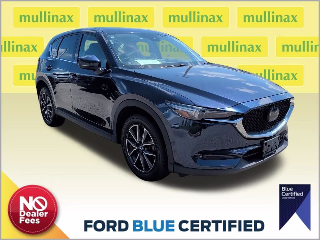 2018 Deep Crystal Blue Mica Mazda CX-5 Grand Touring FWD SUV