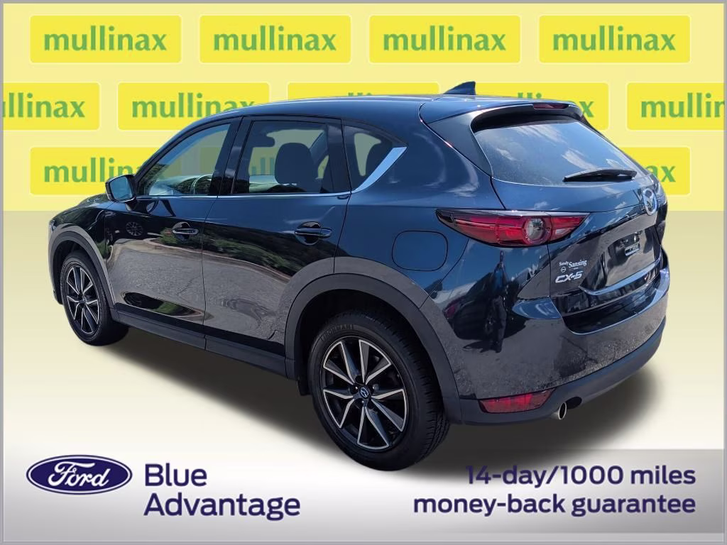 2018 Deep Crystal Blue Mica Mazda CX-5 Grand Touring FWD SUV