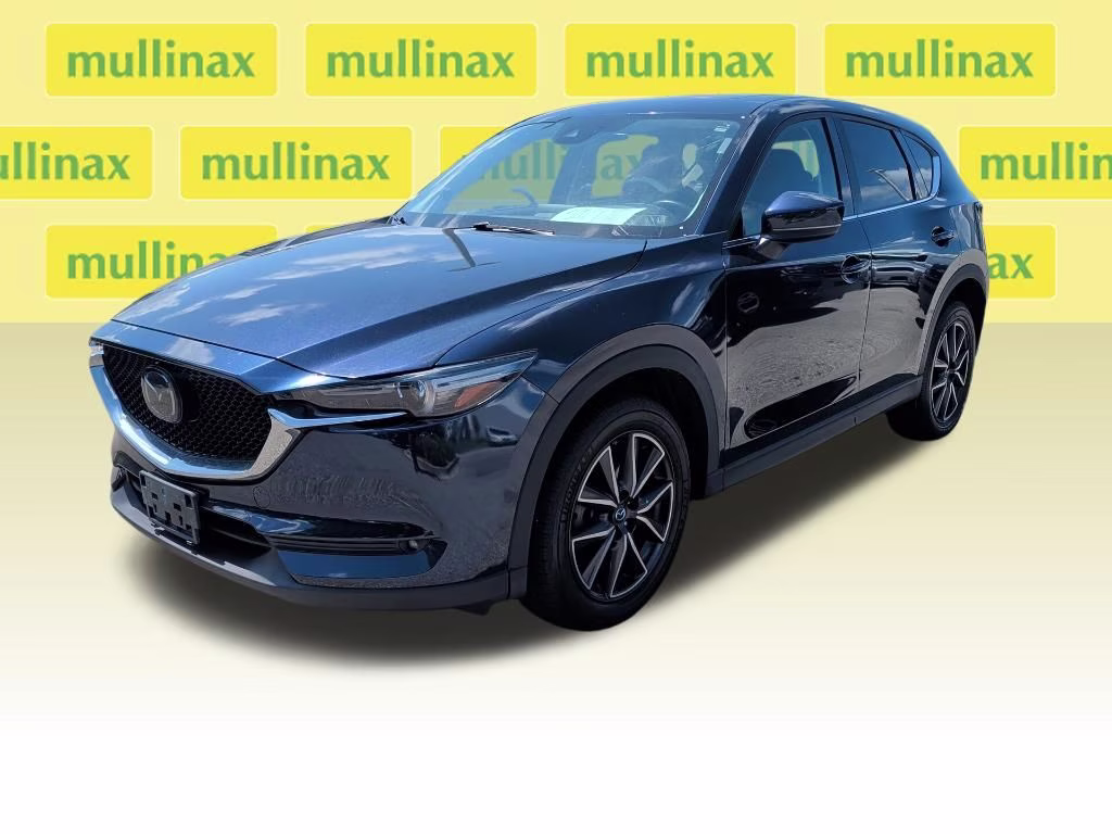 2018 Deep Crystal Blue Mica Mazda CX-5 Grand Touring FWD SUV
