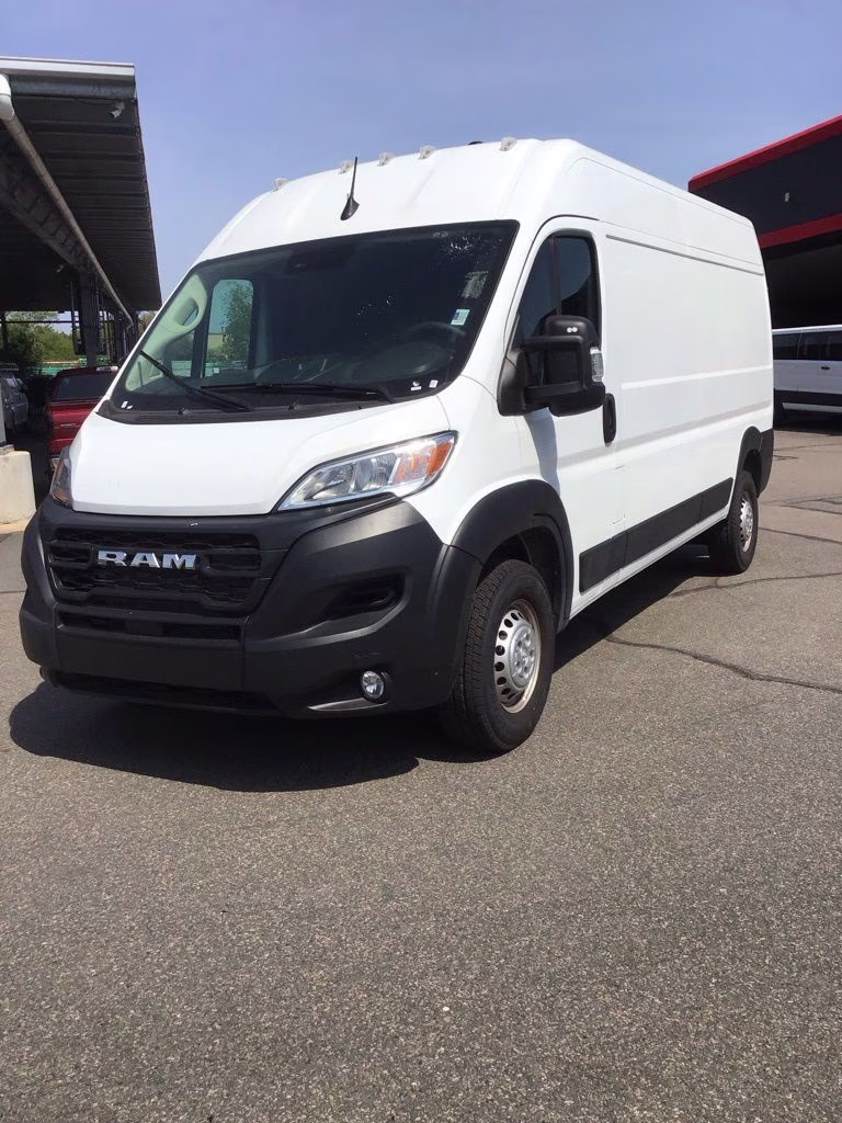 2026 Bright White Clearcoat Ram ProMaster 2500 High Roof FWD Van