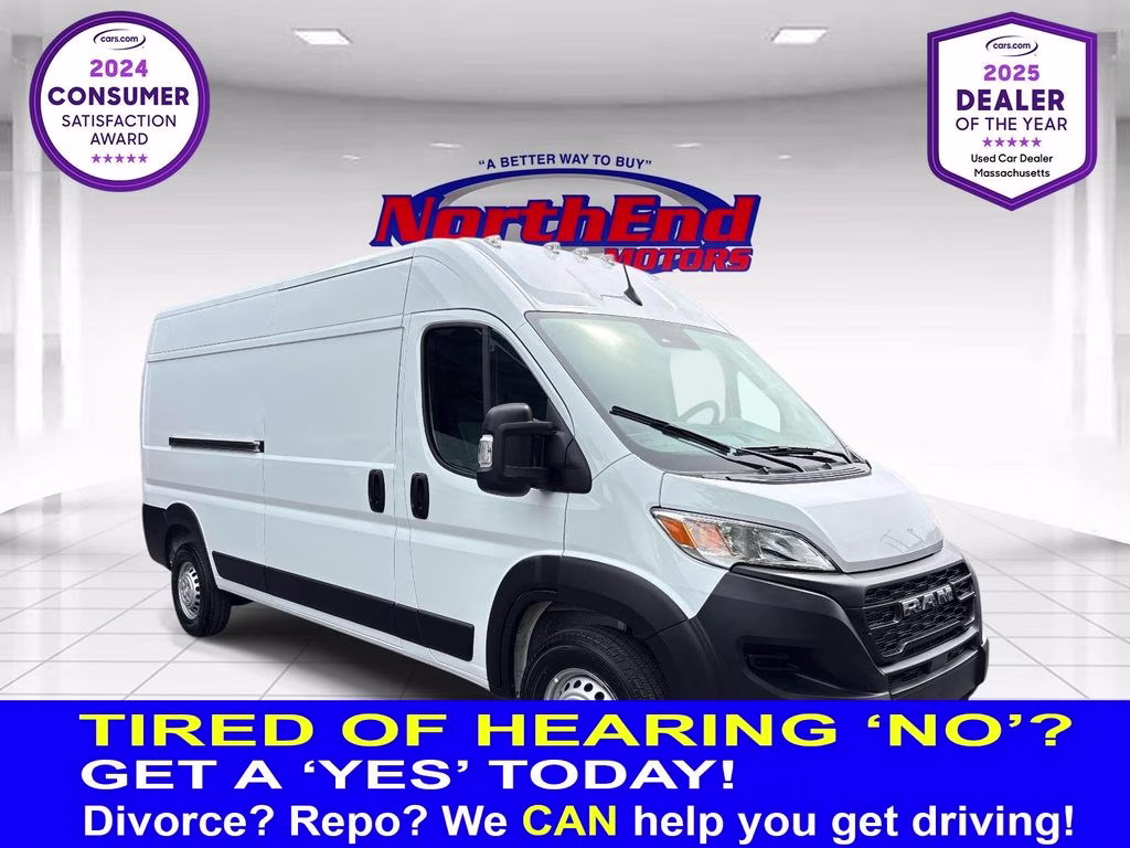 2026 Bright White Clearcoat Ram ProMaster 2500 High Roof FWD Van