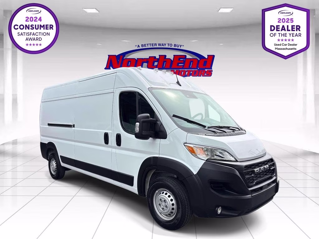 2026 Bright White Clearcoat Ram ProMaster 2500 High Roof FWD Van