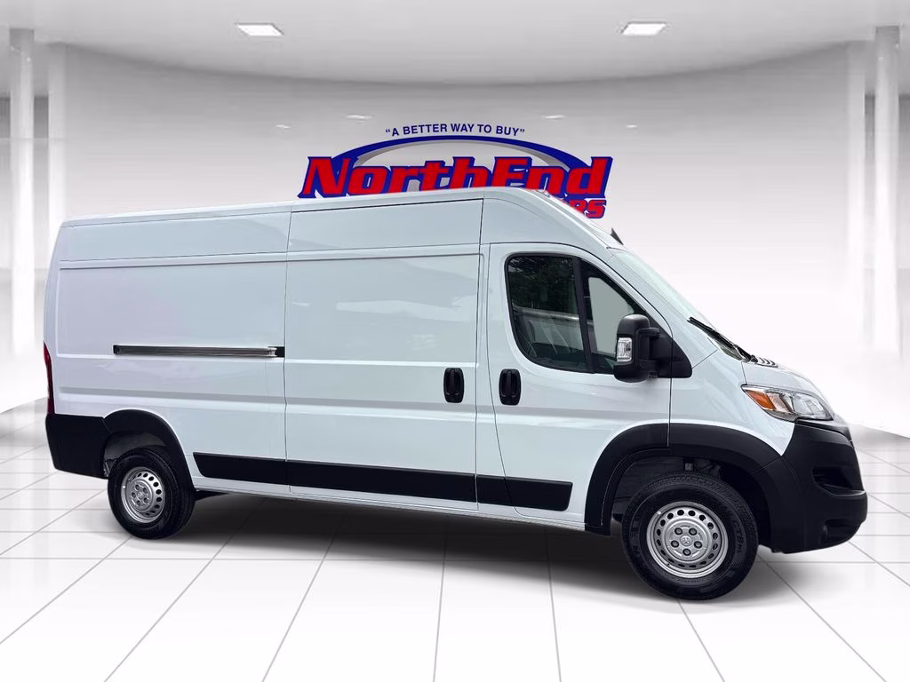 2026 Bright White Clearcoat Ram ProMaster 2500 High Roof FWD Van