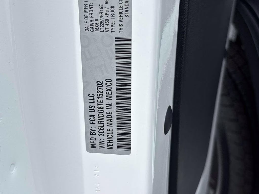 2026 Bright White Clearcoat Ram ProMaster 2500 High Roof FWD Van