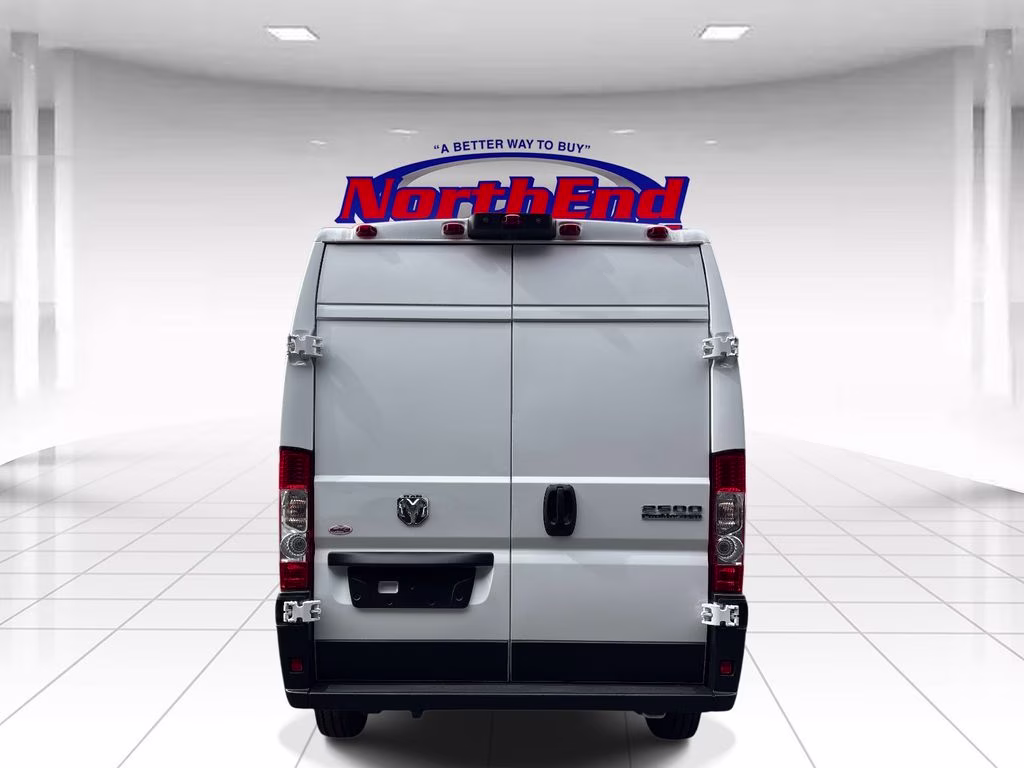 2026 Bright White Clearcoat Ram ProMaster 2500 High Roof FWD Van