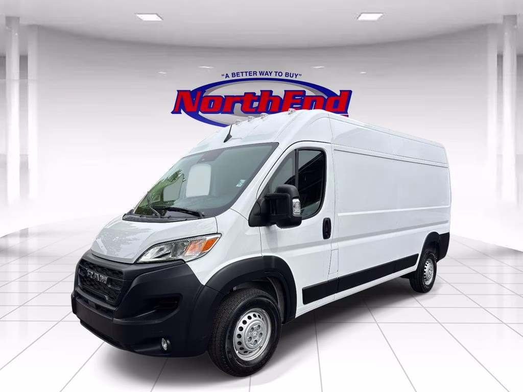2026 Bright White Clearcoat Ram ProMaster 2500 High Roof FWD Van