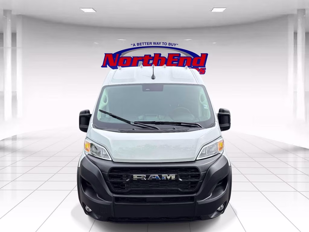 2026 Bright White Clearcoat Ram ProMaster 2500 High Roof FWD Van